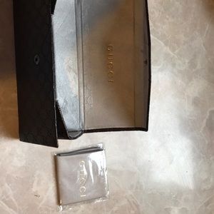 Gucci eye glass case